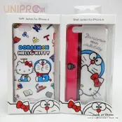 【UNIPRO】日本正版授權 iPhone6 4.7吋 哆啦A夢 X Hello Kitty 聯名 手機殼 KT