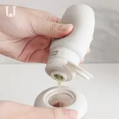 協貿國際日用品生活8館 按壓擠壓式可愛軟硅膠便攜旅行分裝瓶護手霜洗面奶潤膚露水乳乳液