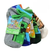 [新貨到✨ 現貨] 🌵我的世界 童襪  21~24cm 日本正版 襪子 Minecraft 可愛圖案 麥塊 苦力怕 殭屍
