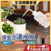 擠壓式澆水瓶 澆水壺 多肉水壺 噴瓶 擠壓罐 園藝工具 噴壺 按壓瓶 擠壓瓶 澆水器 灑水器 加水器