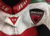 DAINESE DUCATI 經典 連身皮衣 (有打洞)