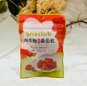 日本 Snaclub沖繩 南高梅風味 蕃茄乾 梅子味番茄乾 梅味番茄 日式梅片 無籽梅乾