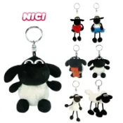 現貨💎NICI 日本 吊飾鑰匙圈 笑笑羊系列 10cm 毛絨鑰匙圈 玩具 毛絨娃娃 包包掛飾 娃娃吊飾 掛件 附發票
