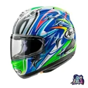 【台中硬了安全帽】56design ARAI RX7X 中野真矢 綠月兔 GREEN '04 新品 含稅 公司貨