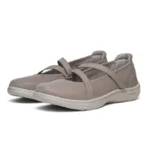 (店+)【SKECHERS】SKECHERS 休閒鞋 FLEX RADIANT 卡其 娃娃鞋 女 138530TPE