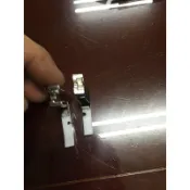 MIT 台灣製造 單邊塑膠壓腳 T36N  T36LN 防水布 皮革 拉鏈 塑膠底 壓腳 新輝科技 北鑫針車有限公司