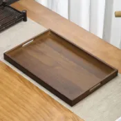 💖臺灣出貨託盤長方形家用日式茶托杯託木質燒烤盤水果盤竹託盤烘焙盤木盤子