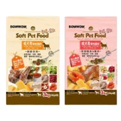(店+)【BOWWOW】BOWWOW 軟性犬用飼料 3kg (成犬/熟齡犬/羊肉/鮭魚+雞肉/軟飼料/適口性佳/狗糧)