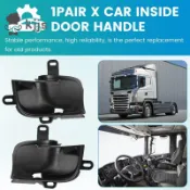 1 對卡車內門把手 1486797 1486798 適用於 5 系列 04-10 6 系列 P &R 電纜 10-17 