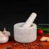 【臺灣出貨】搗碎器 搗蒜器 磨蒜器 磨碎器 大理石搗器 磨粉缽 陶瓷研缽 研磨器 研磨缽 研磨棒 磨碗 廚房調理 香料研