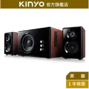 〖KINYO〗 2.1藍牙重低音多媒體音箱 (KY) 木質 適用 藍牙 TF記憶卡 ｜電腦喇叭 重低音 FLP