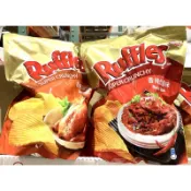 🥔🥔好市多代購 Ruffles 波樂雞汁口味/香辣炒蟹味厚切洋芋片 580公克