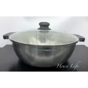 (店+)台灣製造💯 #304 桔品雙格火鍋/鴛鴦鍋/玻璃蓋/麻辣鍋/鴛鴦火鍋/防疫/團圓(超取限一個