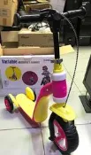近全新 2 in 1 children's variable scooter多功能 可坐可滑 小孩滑步車 滑板車330元