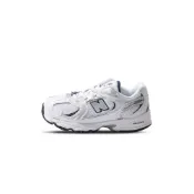New Balance 530 小童 童鞋 白藍銀色 免綁鞋帶 舒適 學步鞋 運動 休閒鞋 IZ530SB1