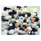 森華商城➜◊天然石頭◊【復古三彩石】單/包 魚缸底砂/水族造景/園藝裝飾/盆栽舖面石頭