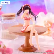 Furyu 景品 約會大作戰Ⅴ 泡麵蓋公仔 時崎狂三 粉色泳衣Ver【現貨】【GAME休閒館】