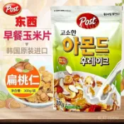 韓國進口 東西POST早餐麥片 玉米片 300g扁桃仁堅果混閤卽食穀物