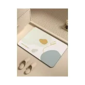 (店+)可訂製卡通 廚房地墊 矽藻泥 浴室 防滑墊 衛生間 吸水墊子 耐髒 易清洗 家用 腳墊 美居生活屋