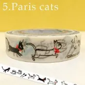 (分裝) Shinzi Katoh 加藤真治插畫系列-Paris cats-14元