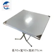 【台中、彰雲嘉、台南市區免運】 現貨 3*3尺白鐵桌 檢驗合格 拜拜普渡桌 收納桌 折合桌 多功能桌 餐桌 小吃桌