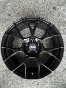全新旋壓類BBS RE-V7 18吋5/108 5/114.3亮黑色鋁圈