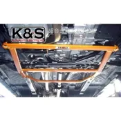 ●凱興國際●SUMMIT-HONDA本田 CRV 三代 鋁合金前下井字拉桿 #H-CRV-03