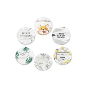 (店+)〈拜雅齊BYC〉珪藻土杯墊(吸水杯墊 隔熱墊 彩印 速乾杯墊 吸水墊 飲料杯墊 皂墊 婚禮小物)