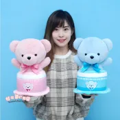 蛋糕熊娃娃~熊熊娃娃~12吋~泰迪熊~蛋糕熊玩偶~小熊~蛋糕造型熊熊玩偶~柔柔熊~泰迪熊玩偶~交換禮物~生日禮物~