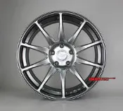 KR1182 18吋 新款放射前後配鋁圈樣式 5X114.3 8.5J ET30/9.5J ET30 鈦銀 台灣製