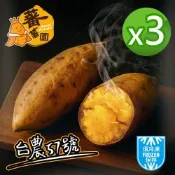 【薯薯樂】台灣冰烤地瓜1kgx3包｜冷凍即食、綿密香甜、無添加、台農57號（黃金）、73號（紫色）、66號（橘色）、金時(栗子地瓜)一包即享四種風味