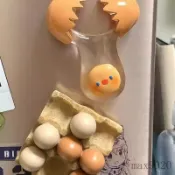 冰箱貼 造型磁鐵 冰箱磁鐵 冰箱貼稀奇古怪雞蛋冰箱貼磁貼磁力貼磁性貼吸力貼冰箱門裝飾