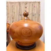 台灣牛樟重油質閃花大聚寶盆招財進寶開運送禮