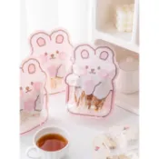 2023兔年拉鏈自立包裝袋1入5元牛軋糖 雪花酥 紐扣餅乾 密封袋 點心袋西點袋站立袋 ,夾鏈袋.糖果袋手工皂袋,餅乾袋