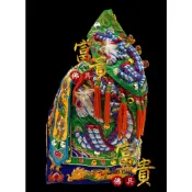【富貴佛具】手工衣 月眉龍袍 / 綠龍袍 / 銀龍 關聖帝君 協天大帝 關公 恩主公 東獄大帝 仁聖大帝 神明衣 龍袍