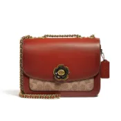 COACH MADISON 皮革女士單肩斜跨包 C0827 (現貨出清)~【 菲尼斯 國際精品 ★初秋極享】