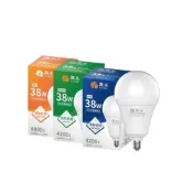 (店+)【DanceLight 舞光】Led 燈泡  38w 球泡燈 E27燈頭 38W (一組兩入) 宗宏材料