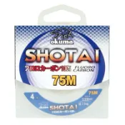 魚信子釣具～OKUMA 寶熊 SHOTAI 水態碳纖子線 75M 前導線 水態碳纖線 卡夢線 船釣 海釣 魚線