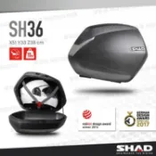 SHAD SH36 摩托車側箱 卡夢外觀 SHAD置物箱 機車側箱 機車行李箱 機車置物箱 摩托車行李箱【西班牙進口】
