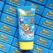 CQ 台灣現貨秒出 新款 PORORO 兒童 夏天 防護 防曬霜 SPF50 PA+++