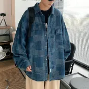 (店+)牛仔外套男女生防風機能秋裝立領工裝多口袋休閒防潑水夾克男裝外套