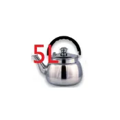 (店+)賓士牌 5L 笛音 茶壺 304不銹鋼 開水壺 笛音壺 水壺 茶具 5公升 泡茶 不鏽鋼 白鐵 [老王五金]