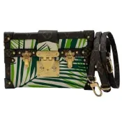 二手品 LOUIS VUITTON  LV 塗鴉硬殼包 綠色