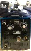 售出 ~ 台灣製造 漢特威 HOTWELL 氬焊機&電焊機2合1 中古 氬焊機 T201N 全配保固三個月