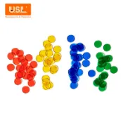 ｜遊思樂 USL｜圓形透明片 (4色,1000pcs)