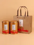 全球選品1館 生活百貨 新會小青柑包裝罐空禮盒高檔一斤裝柑普茶空盒子茶葉罐圓筒空鐵盒