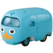 大賀屋 TOMICA TSUM 小汽車 鴨嘴獸泰瑞 多美小汽車 飛哥與小佛 模型 迪士尼 正版 授權 L00010057