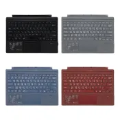 (店+)【IS 愛思】沫石 Surface Pro 3/4/5/6/7 七彩背光藍芽鍵盤 繁體注音 輕薄便攜 七彩炫彩鍵盤