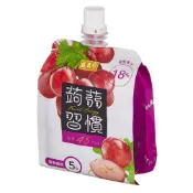 【康是美官方網購】盛香珍蒟蒻習慣葡萄180g*6入