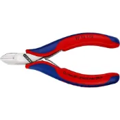 (店+)【knipex K牌】KNIPEX 77 12 115 鍍鉻防銹防噴飛精密電子斜口鉗